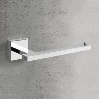 Toilet Paper Holder Modern Square Chrome Toilet Paper Holder Nameeks NNBL0076